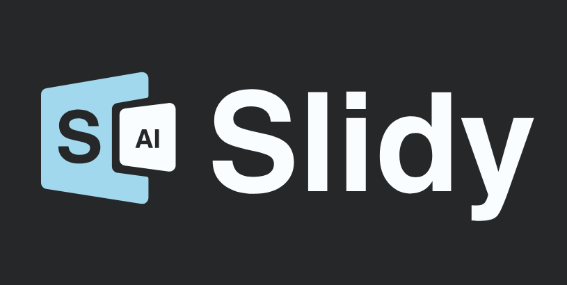slidy.ai - онлайн сервис по созданию презентацию через ии
